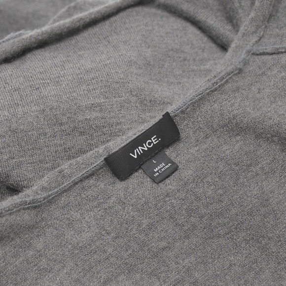 VINCE Men's Cashmere Wool Blend Crew Neck Sweater - Picture 5 of 5